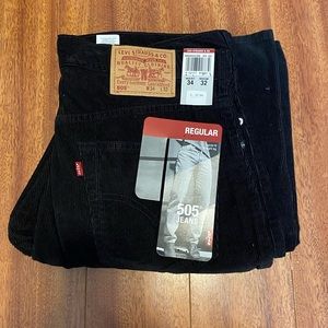 levi couldory pants!!